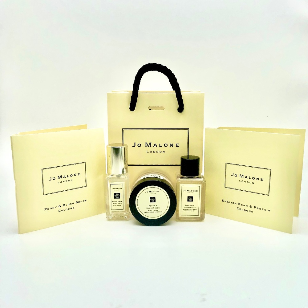 Jo Malone Body Care Fragrance 6 Piece Gift Set NEW